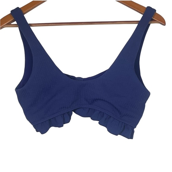 💰 5/25$ ♻️ Shein Purple Ruffle Size Large Bikini Top & Bottom - Picture 3 of 10